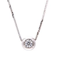Pendant Crivelli Woman PUNTO LUCE in Gold Diamante 014-CAST